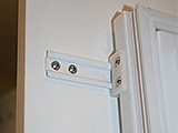 Sliding hinge cabinet door